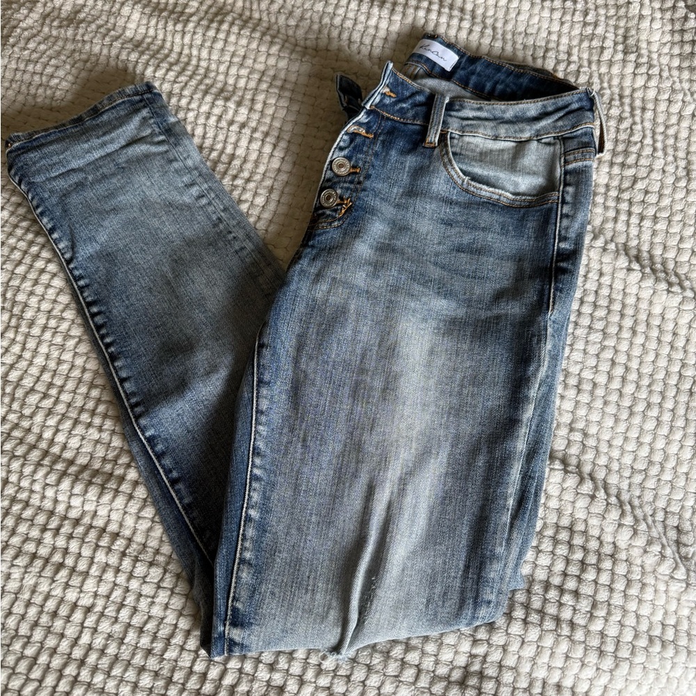 KanCan Blue Ankle & Cropped Jeans